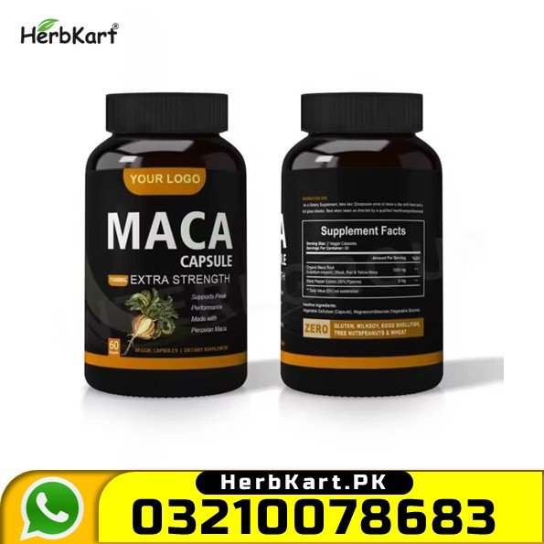 Your Logo Maca Capsules For Extra Strength