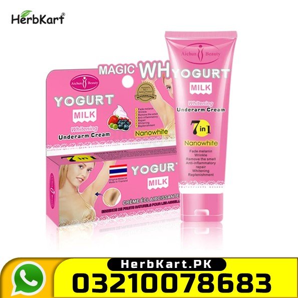 7 In 1 Underarm Magic White Yogurt Milk Cream 80g