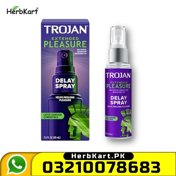 Trojan Extended Pleasure Delay Spray in Pakistan