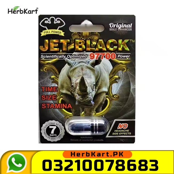  Jet Black 97700 Rhino Max Original Sexual Enhancement Tablet