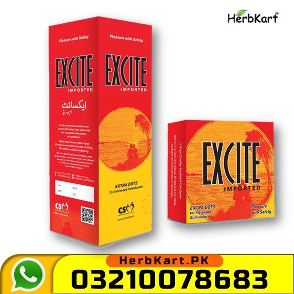 Excite Dotted Imported Condoms