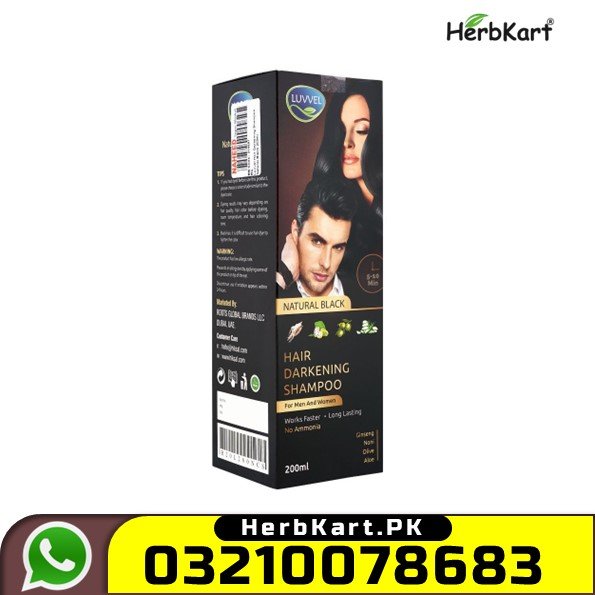 Luvvel Hair Darkening Shampoo in Pakistan