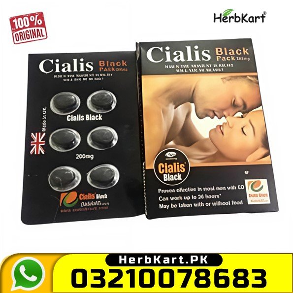 Cialis Black 20Mg 6 Tablets in Pakistan