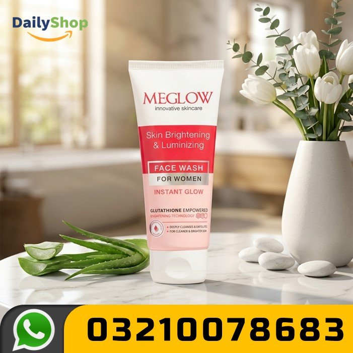 Meglow Instant Glow Skin Brightening & Luminizing Face Wash In Pakistan