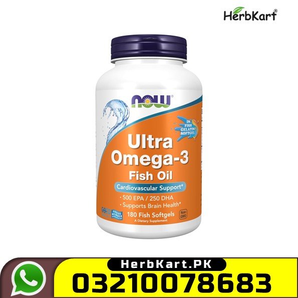 Now Ultra Omega 3 Fish Oil 