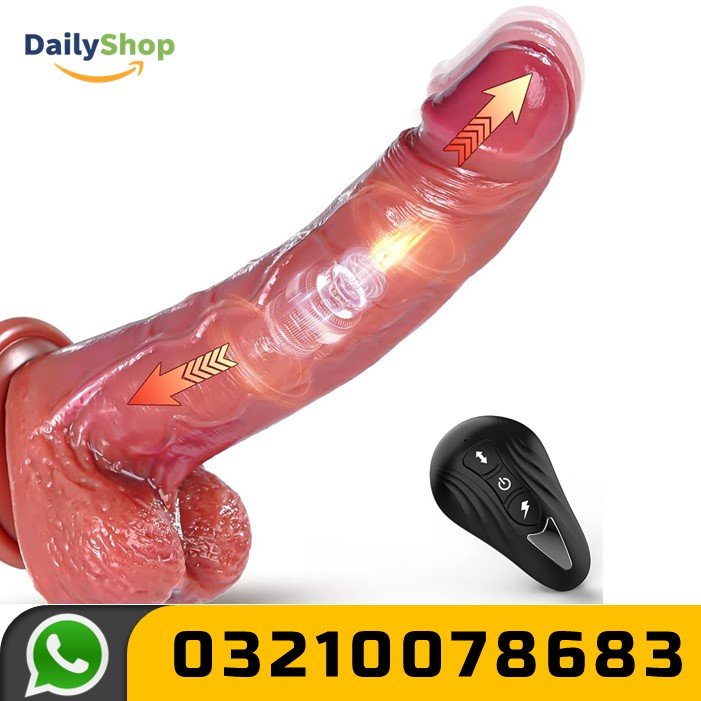 Sex Machine Thrusting Dildo Vibrator Remote in Pakistan