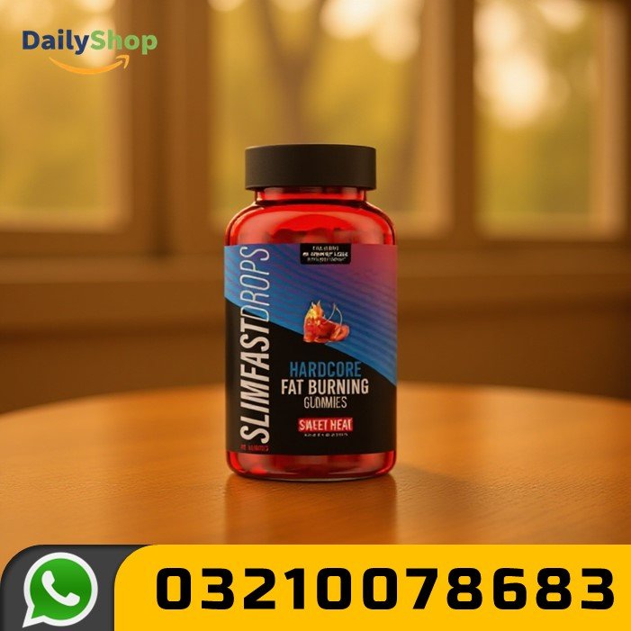 Slim Fast Drops Hardcore Fat Burning Gummies in Pakistan