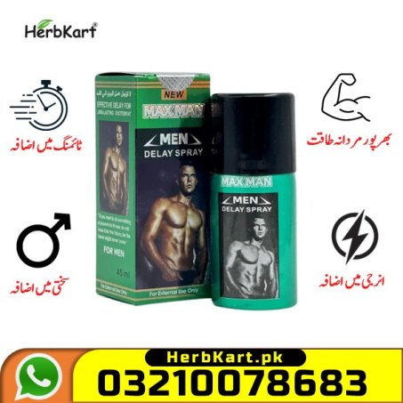 New Maxman Men Delay Spray in Pakistan