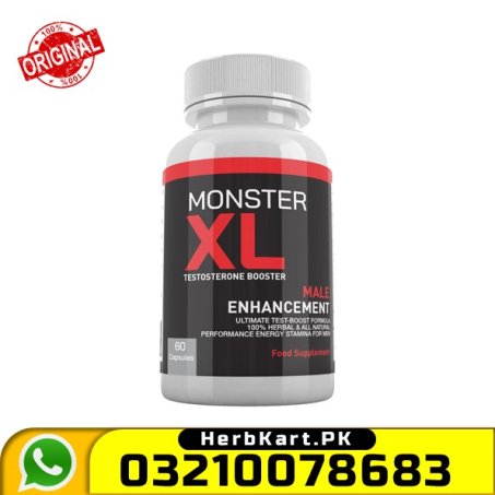 Monster Xl Testosterone Booster Male Enhancement Capsules