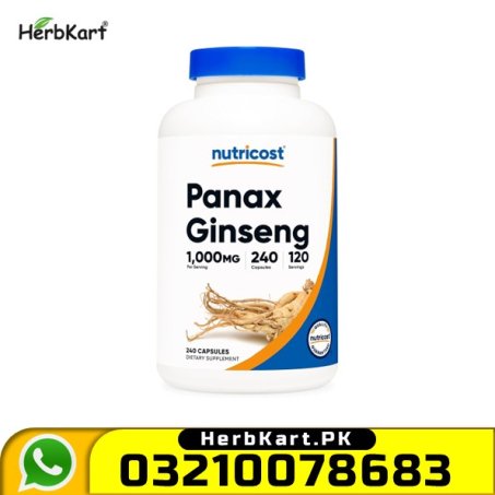Nutricost Panax Ginseng 1000mg in Pakistan