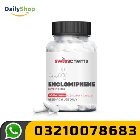 Enclomiphene 12.5mg/Capsule 60 Capsules in Pakistan