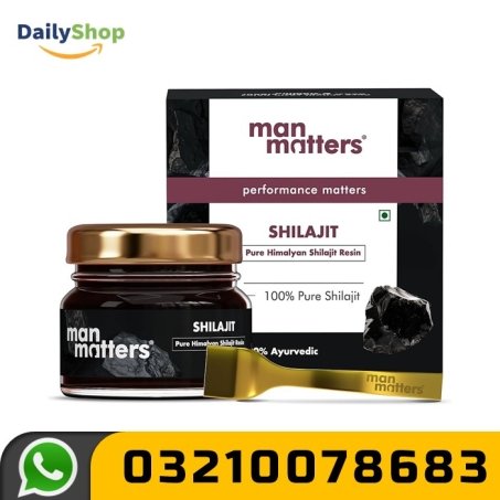 Man Matters 100% Pure Himalayan Shilajit Resin For Men