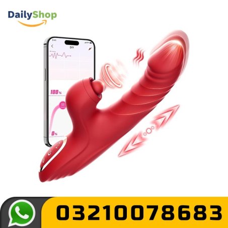 Toendi Rabbit Vibrator G Spot Sex Toys Thrusting Dildo Rose Toy for Women
