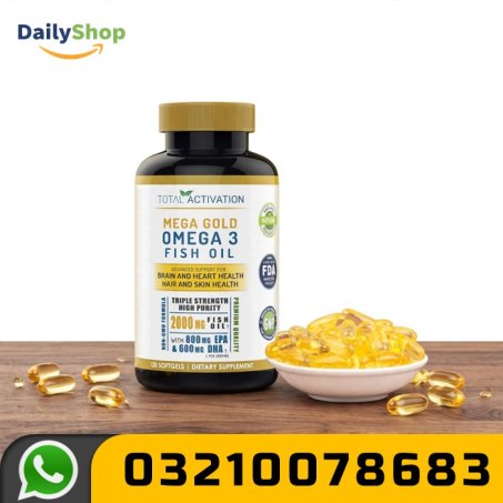 Total Activation Mega Gold Omega 3 Fish Oil