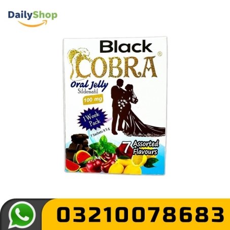 Black Cobra Oral Jelly 100mg  in Pakistan