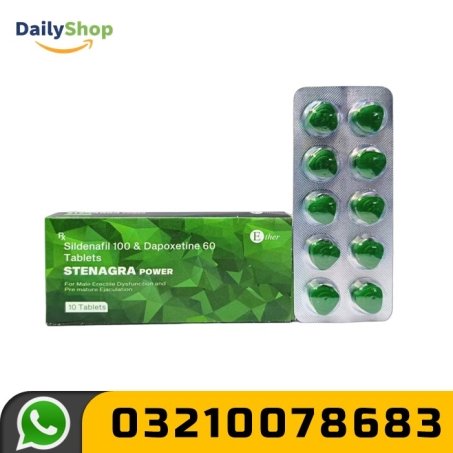 Stenagra Power Dapoxetine Tablets In Pakistan