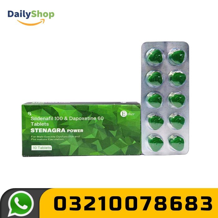 Stenagra Power Dapoxetine Tablets In Pakistan